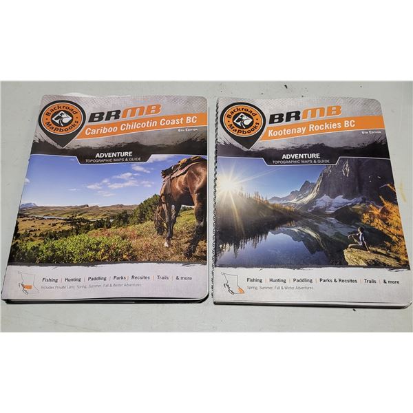 BC Backroads Map Book Cariboo, Chilcotin, Coast BC & Kootenays, Rocky Mountains
