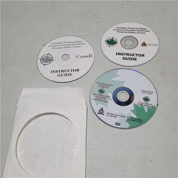 Canada Firearms Instructors Course CDs