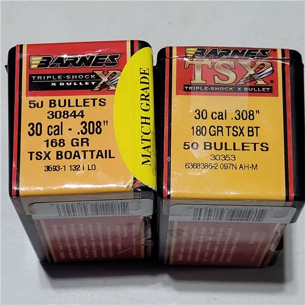 30 Caliber Hornady Triple Shok Bullets
