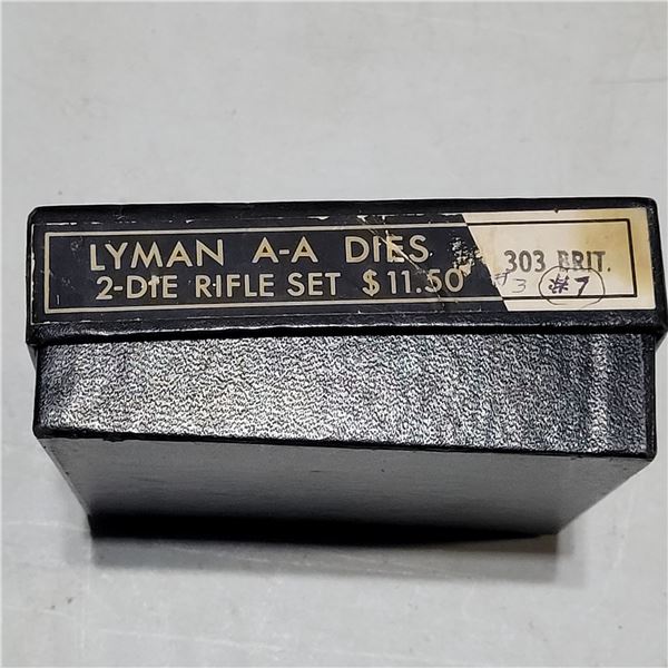 .303 British Lyman 3 Die Reloading Set plus 1 RCBS Die