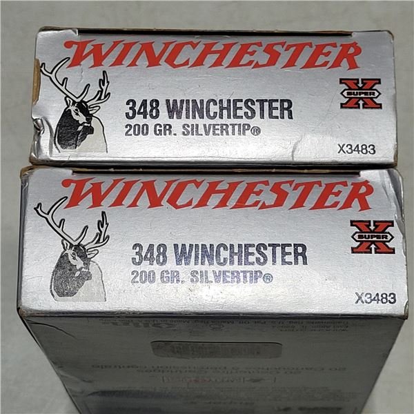 .348 Win  200gr  Silvertip Factory Winchester Ammo