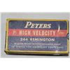 Image 1 : .244 Remington 90 gr  Peters Collectible B0x & Ammo