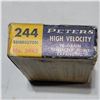 Image 2 : .244 Remington 90 gr  Peters Collectible B0x & Ammo