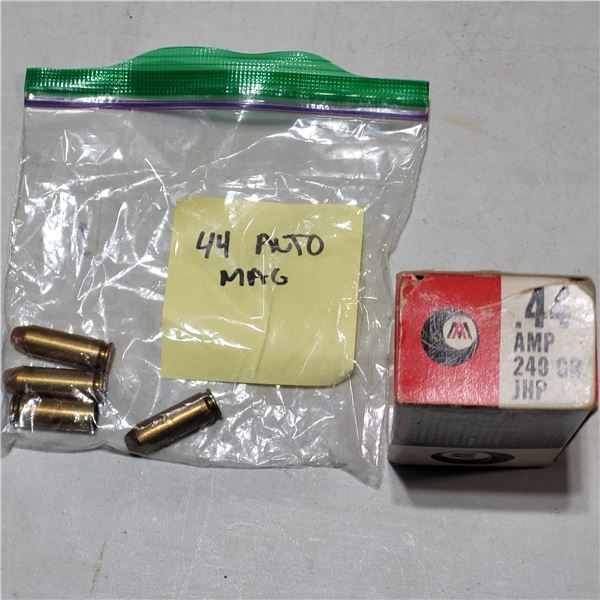 .44 Auto Mag 240gr JHP Factory Ammo