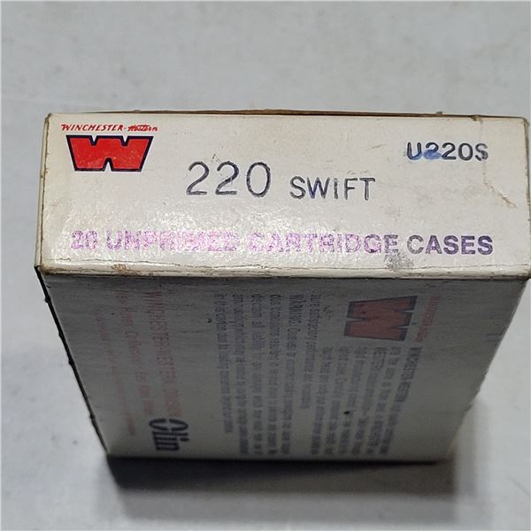 .220 Swift RELOADED  Winchester Ammo
