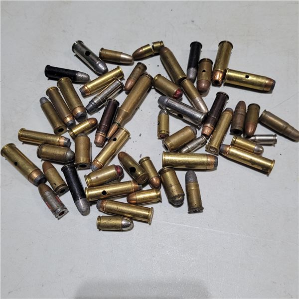 Assorted Dummy Cartridges for Handguns