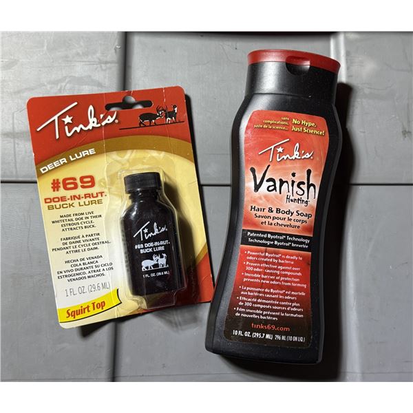 Tink’s Deer Hunting Scent Package – Soap & Doe-in-Rut Lure
