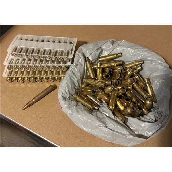 Mixed Rifle Casings Reloading Components