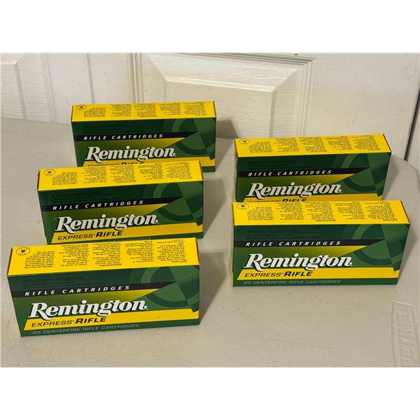 5 boxes of Remington 6.8