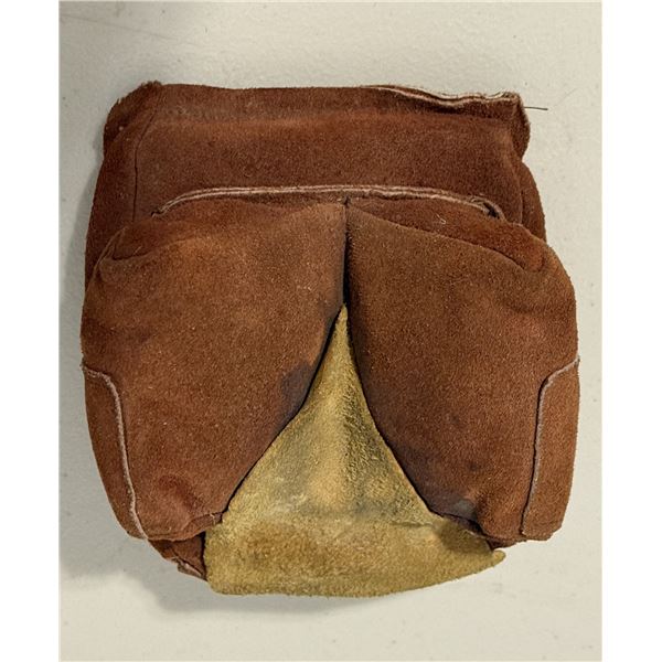 Vintage Leather Shooting Rest Bag