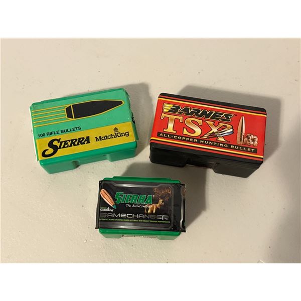 6mm (.243) Rifle Bullets – Barnes TSX & Sierra