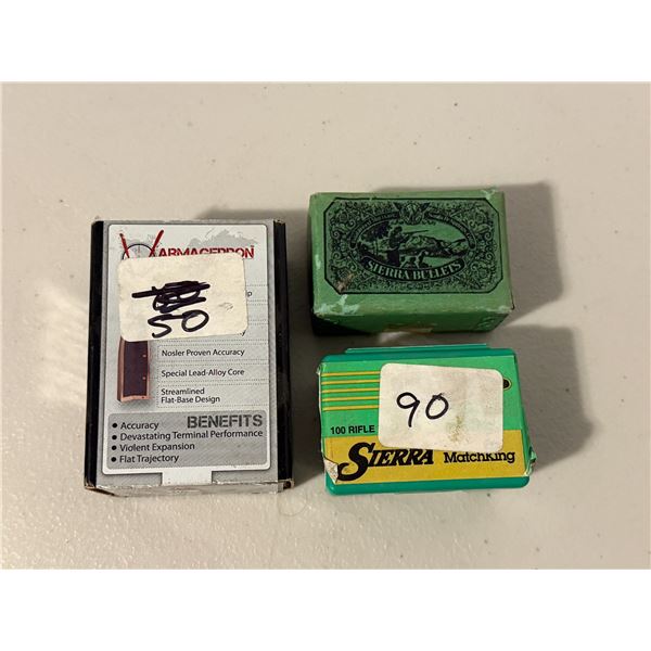 .22 Cal Rifle Bullets – Nosler & Sierra