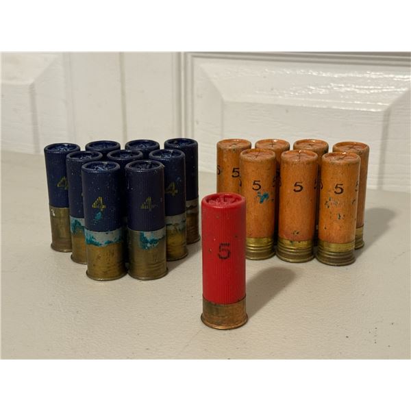 12g Loaded Shotgun Shells – Mixed Lot
