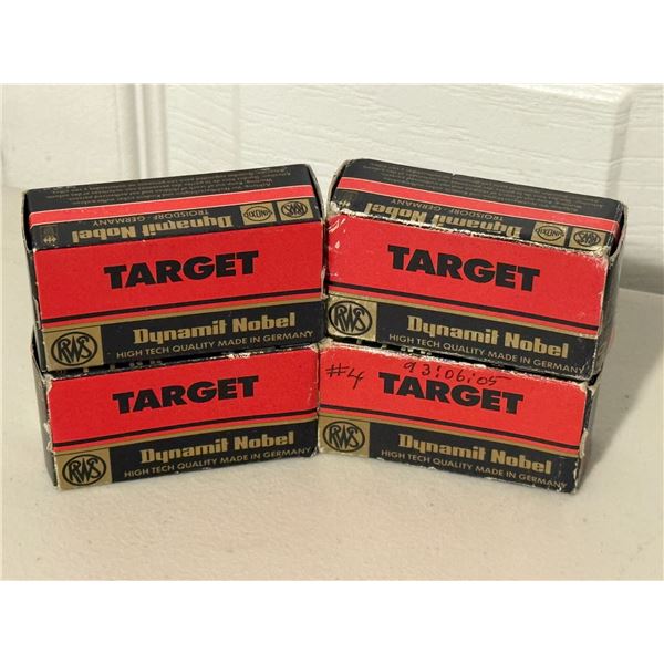 .22 LR Dynamit Nobel RWS Target Ammunition