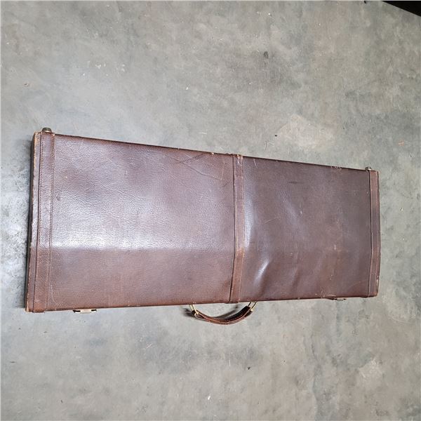 Leather Firearm Hard Case.