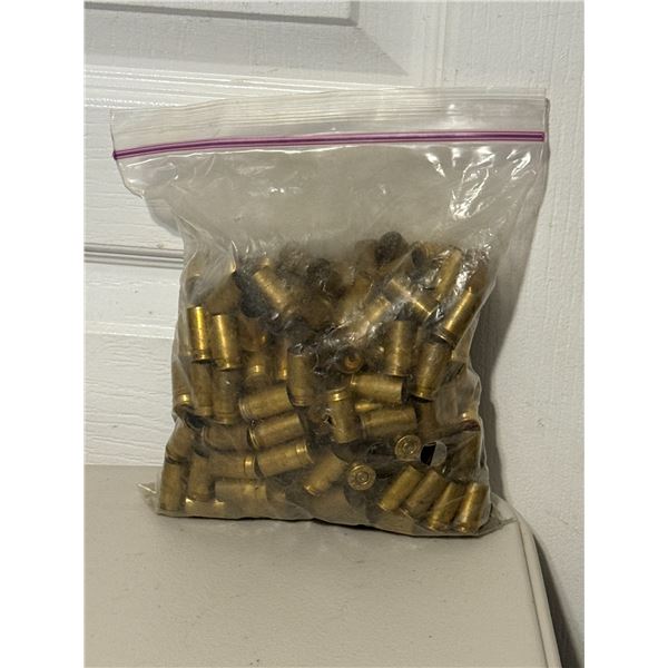Lot of fired .45 brass casings