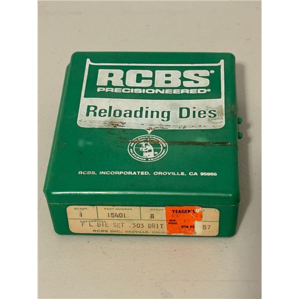 .303 RCBS British Reloading Die Set (2-Die Set)