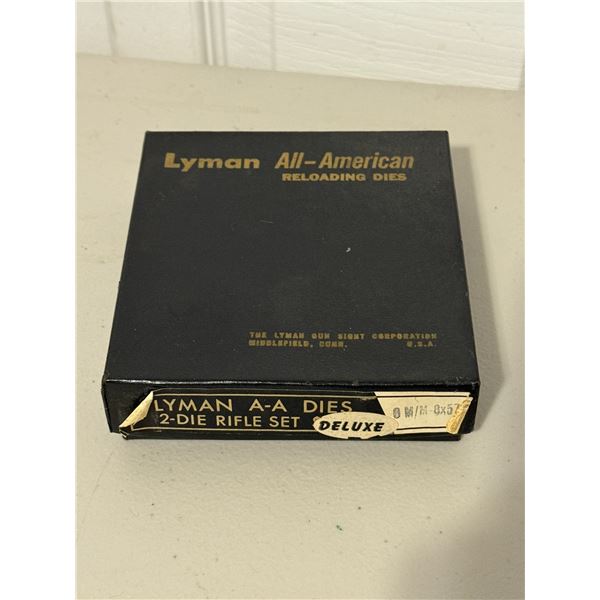 8mm Lyman All-American Deluxe 2-Die Rifle Set