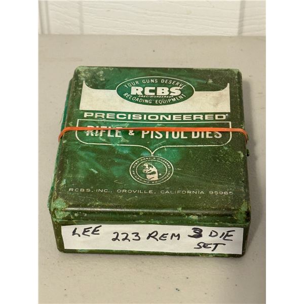 .223 Rem – RCBS 3-Die Set (Rifle)