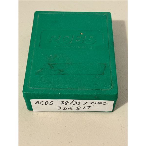 38/357 Magnum RCBS 3 Die Set