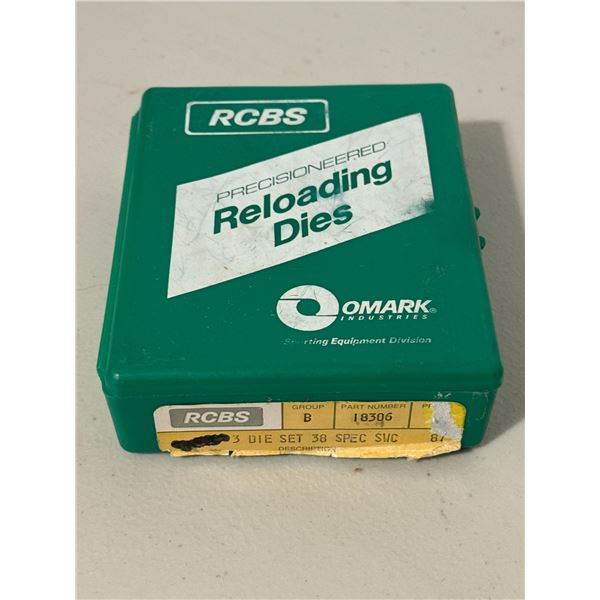 38 Special SWC RCBS 3 Die Set