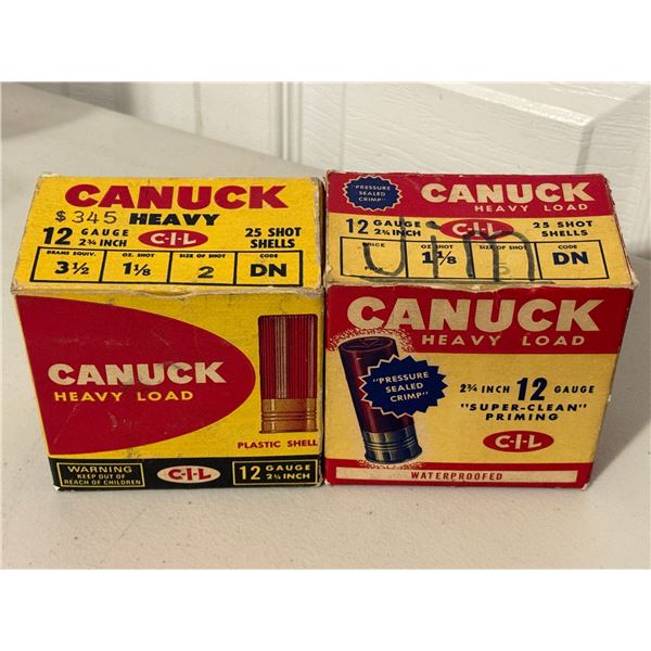 12 Gauge 2¾″ Canuck Heavy Load Mixed Shot in Collectors Boxes