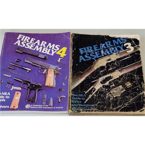 NRA Firearm Disassembly Books for Handguns & Rifles