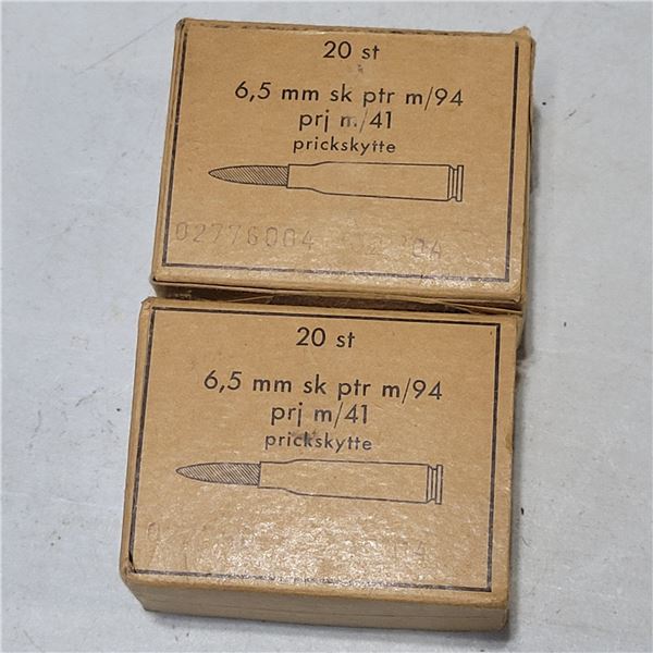 6.5x55 Swedish Mauser Precision Ammo