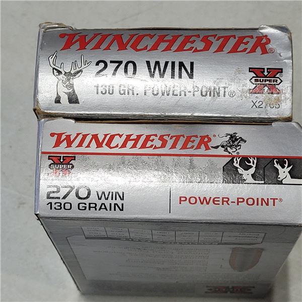 ,270 Win 130gr Factory Ammo