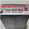 Image 1 : 7mm Rem Magnum 175gr Factory Winchester Ammo