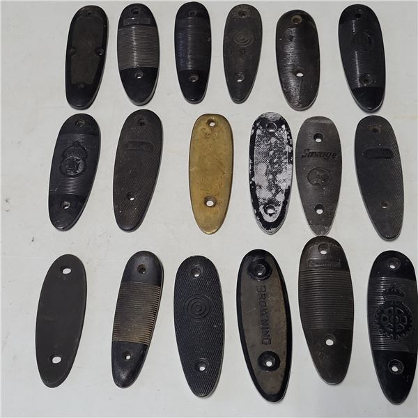 18 Buttplates for Browning, Remington, Ithaca, Husqvarna & More