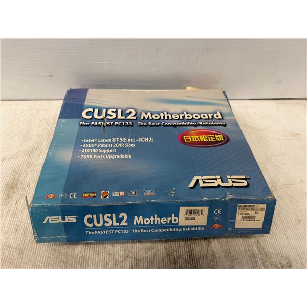 ASUS #CUSL2 Motherboard #CUSL2/533/W0A/6P2C-J