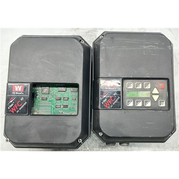 (2) TB Woods #WFC1001-0CHT & #WFC2005-0C AC Drives