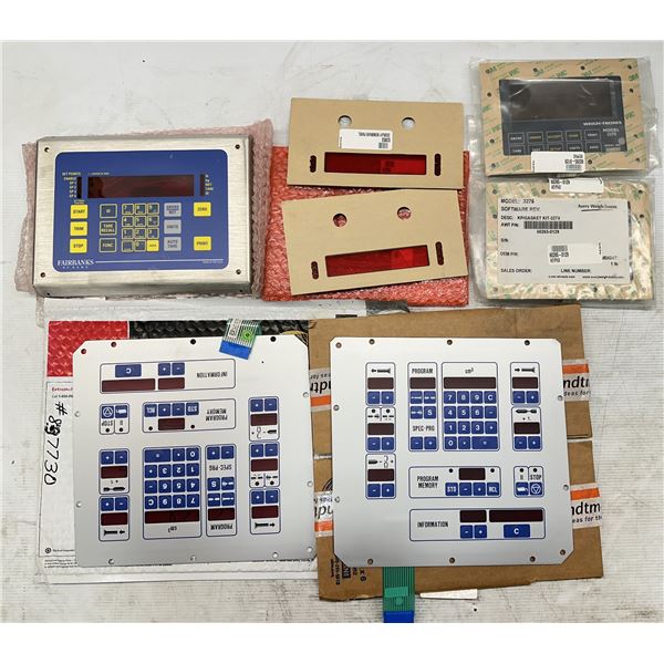 Lot of (7) Misc. CNC Overlay Panels