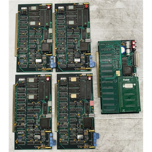 Lot of (5) Fadal Circuit Boards