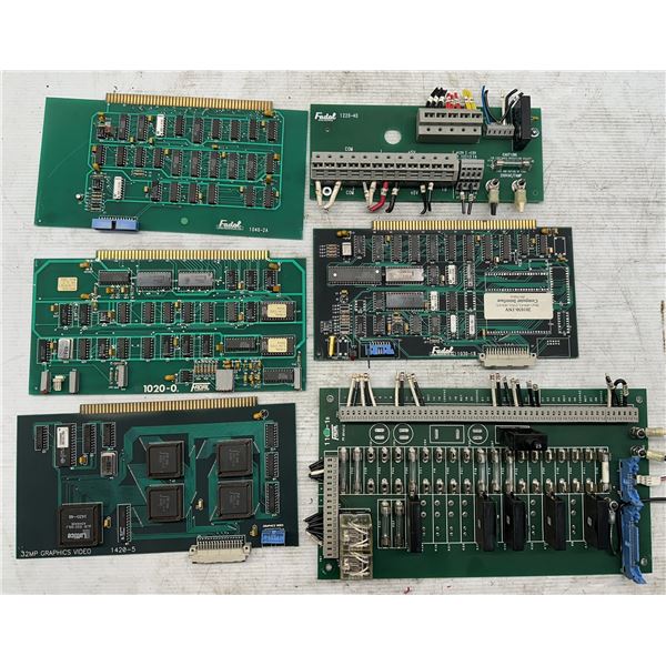 Lot of (6) Fadal Circuit Boards