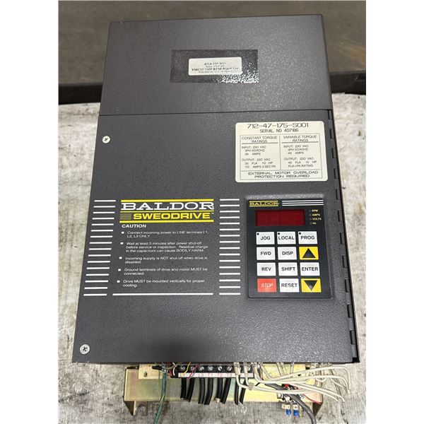 Baldor #712-47-175-S001 Sweodrive Spindle Drive
