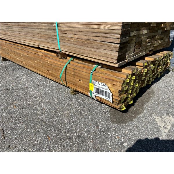 1  X  4  #2  SYP  PT  Ground Contact CAC  140/8'