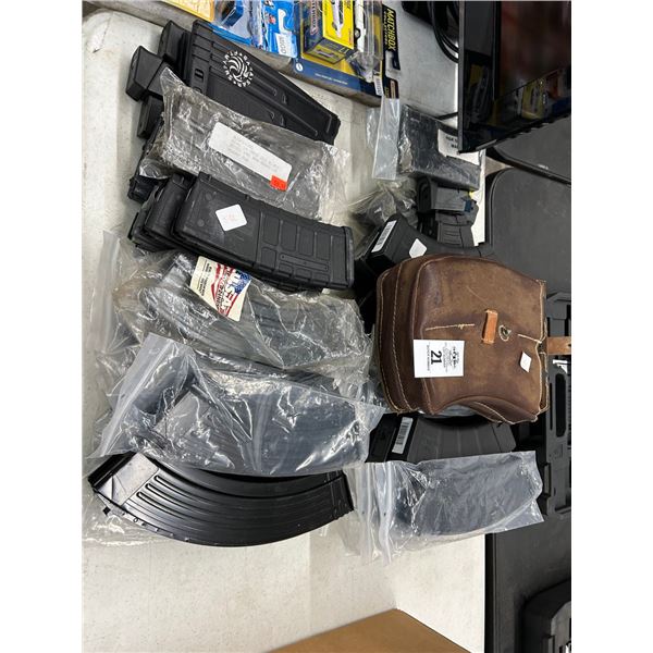 Asst. Gun Cartridges, Satchel