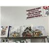 Image 1 : 4-Dept. 56 Snow Village Houses - 4 X $