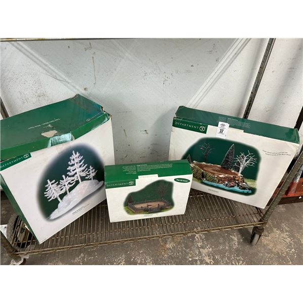 3-Dept, 56 Landscape Accessory Set - 3 X $