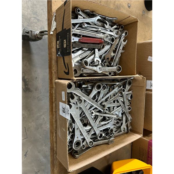 Combination Wrenches - 2 Boxes