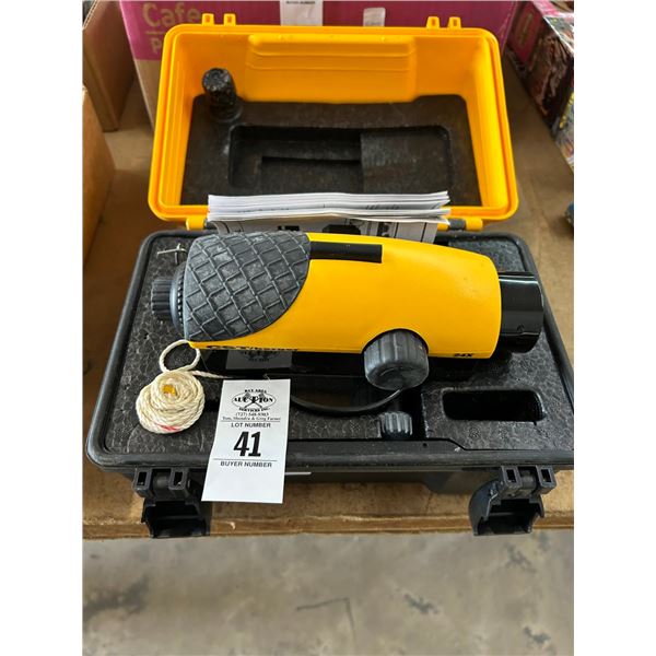 CST Burger Laser Transit Level w/Case