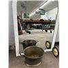 Image 2 : Arched Wall Mirror, Metal Bucket - No Shipping