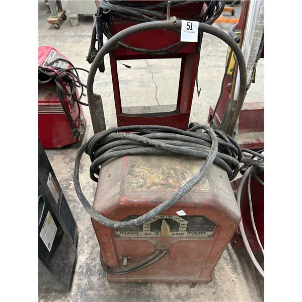 Lincoln A/C 225 Amp Welder w/Rods