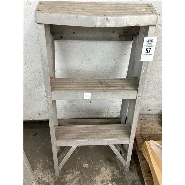 Alum. 3 Step Stool