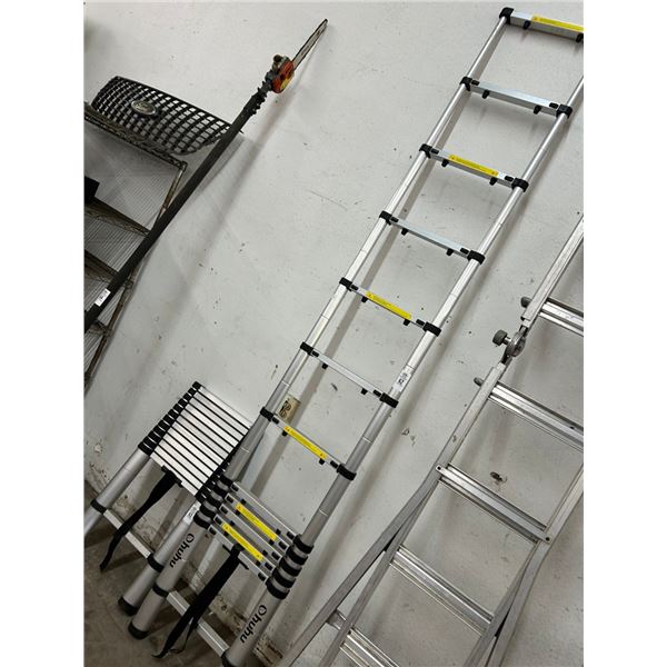 HuHu Alum. Telescoping Ladder