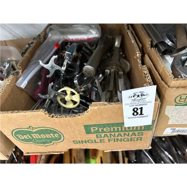 Shelf of Dining Utensils