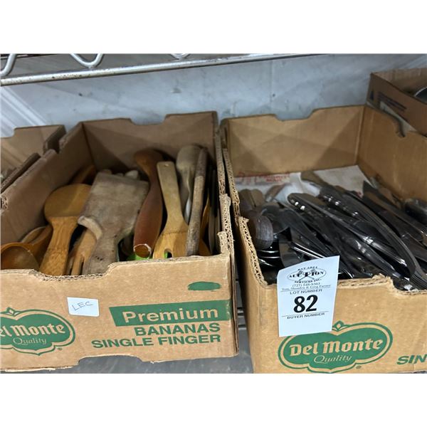 Shelf of Dining Utensils