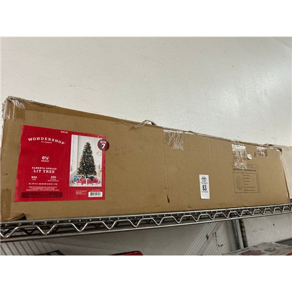 Alberta Spruce   6.5'  Lighted Christmas Tree